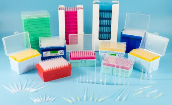 Consommables de laboratoire Embouts de pipettes de transfert stérilisés compatibles avec diverses pipettes Agilent/Beckman/Hamilton/Tecan/PerkinElmer/Olympus/Rainin/Zymark/Cybi/HlTACHl