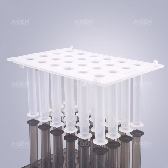 ADN/ARN sans pyrogène, polypropylène PP, extra long, 24 peignes à pointe magnétique pour l'extraction d'acide nucléique (kingfisher flex)